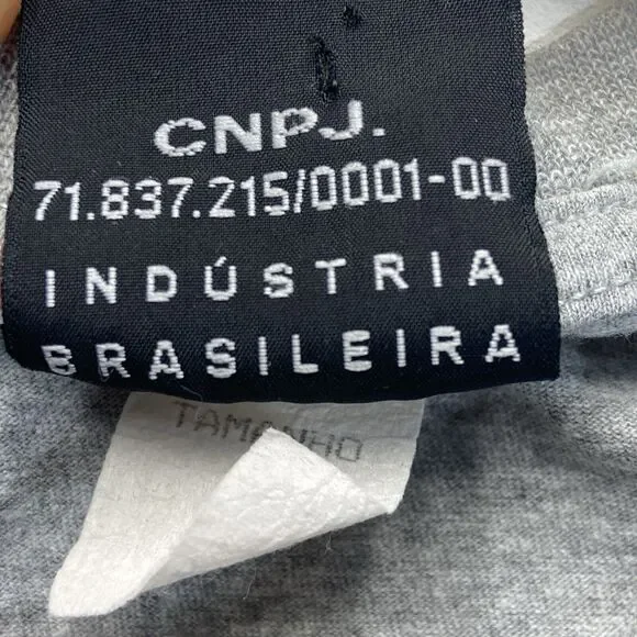 Harley Davidson Sae Paulo Brazil T Shirt Gray Men’s Size XL Embroidered - Picture 4 of 6